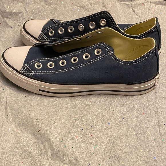 Classic Navy Converse All Star Sneakers - Picture 2 of 5